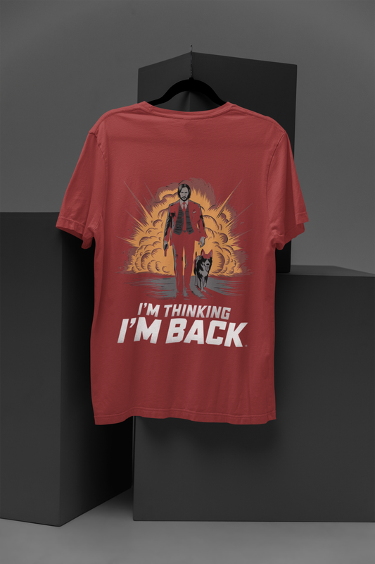 I m Back Classic Crew T-Shirt Coral