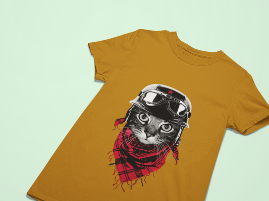 Tomm Classic Crew T-Shirt Mustard Yellow