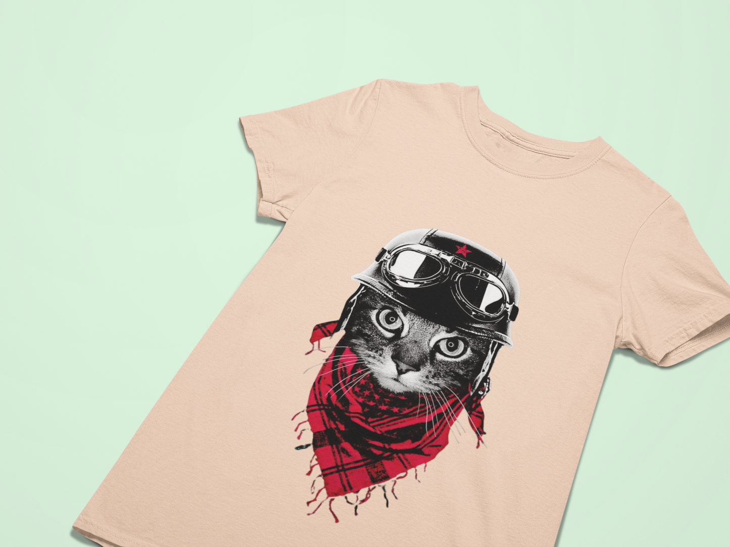 Tomm Classic Crew T-Shirt Peach