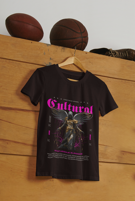 Cultural Classic Crew T-Shirt Coffee Brown