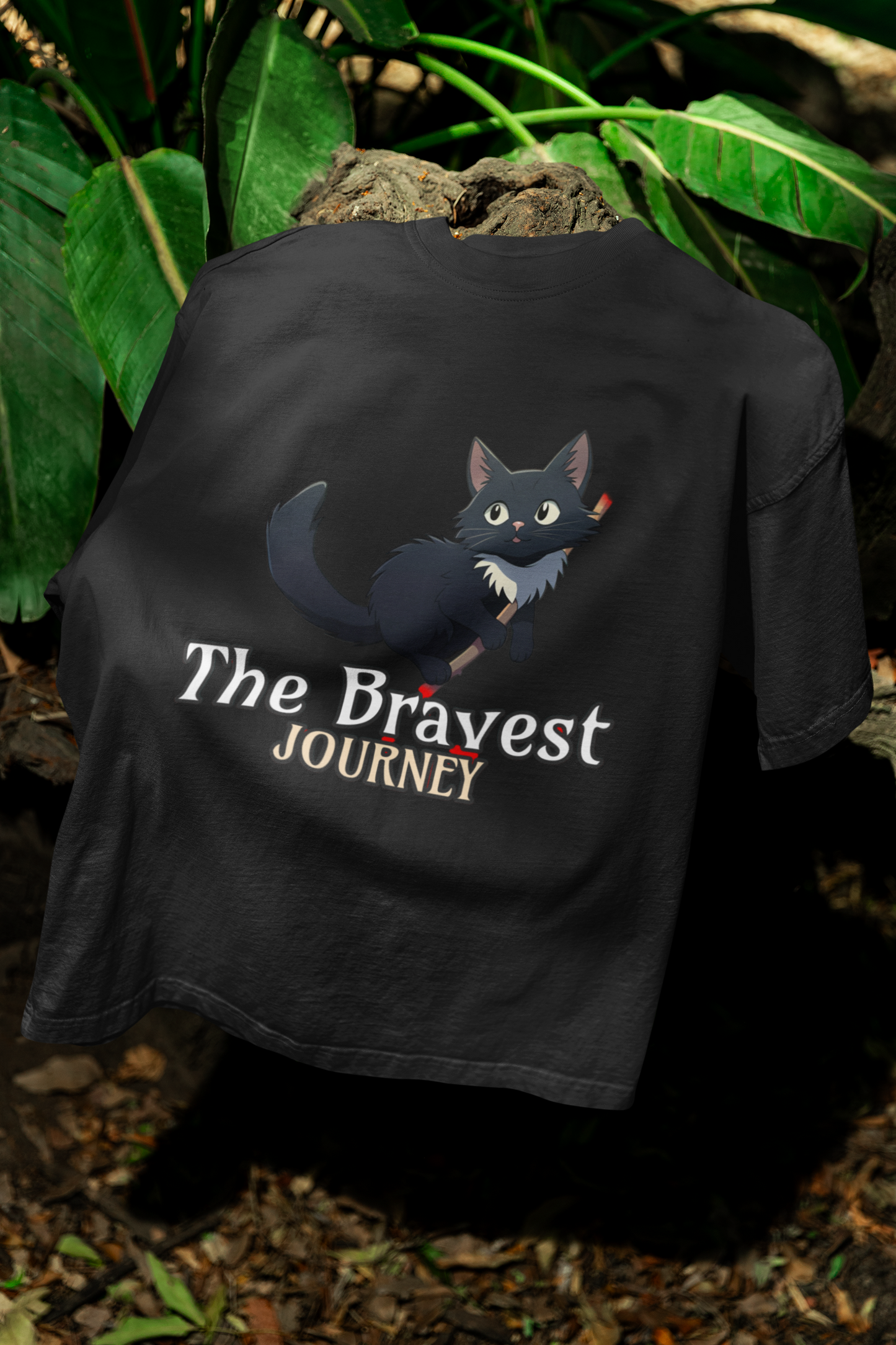 Bravest Oversized Classic T-Shirt Black