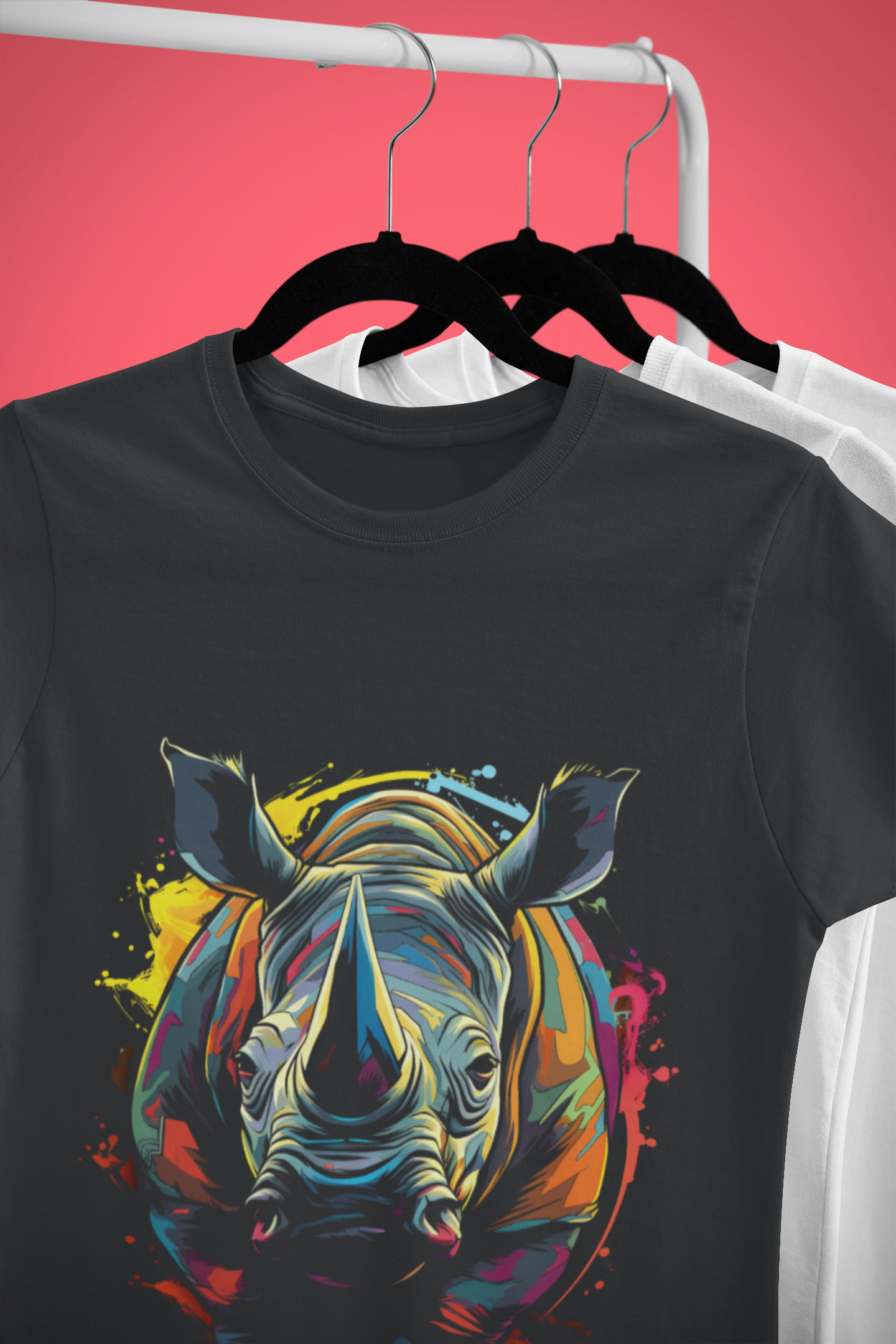Rhino Classic Crew T-Shirt Steel Grey