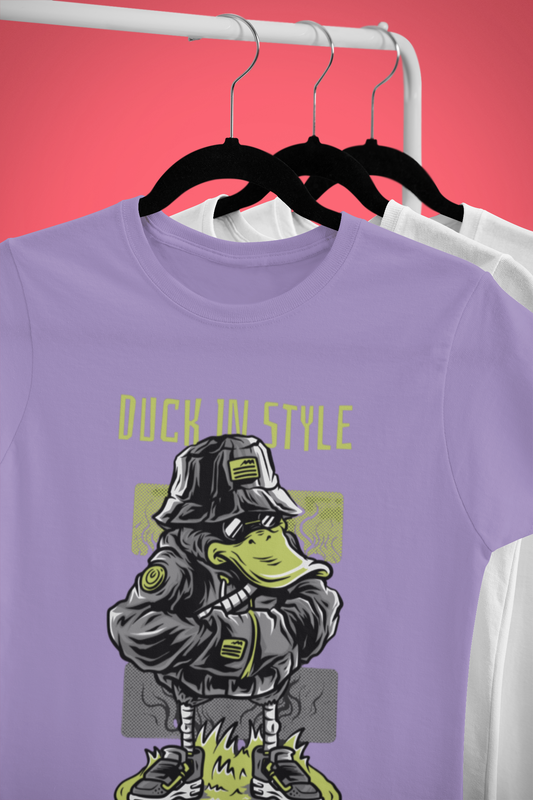 Duch in Style Classic Crew T-Shirt Lavender
