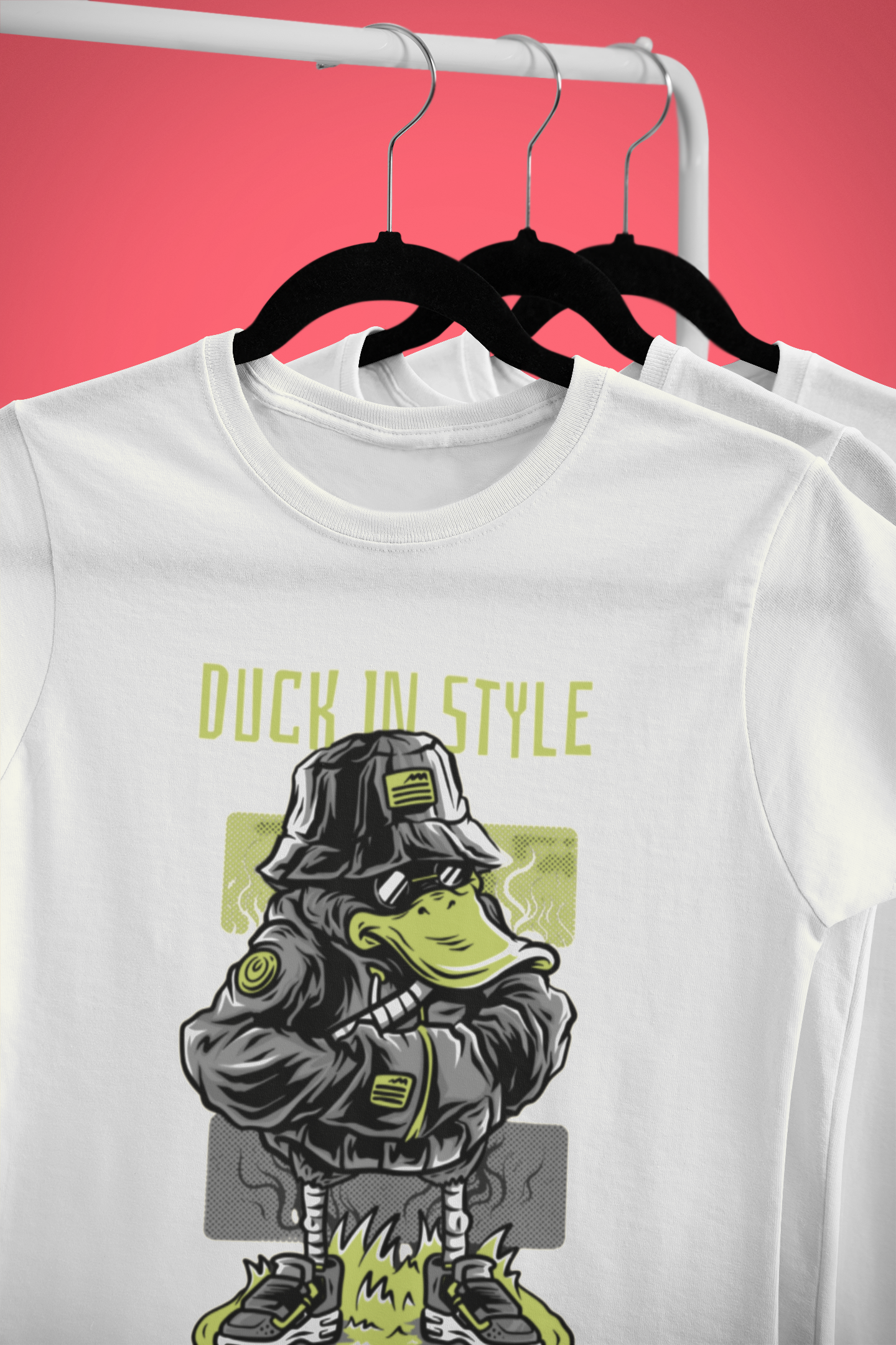 Duch in Style Classic Crew T-Shirt Off White