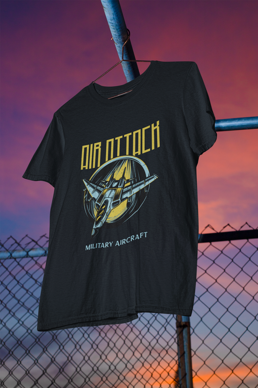 Air Attack Classic Crew T-Shirt Navy Blue