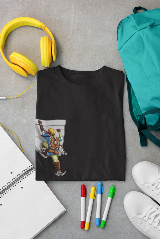 Pocket Classic Crew T-Shirt Black