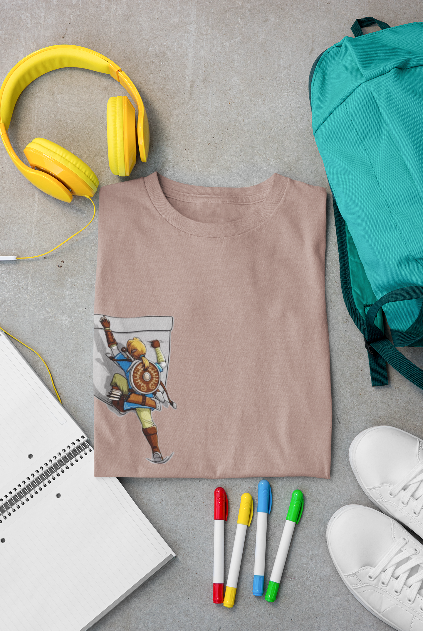 Pocket Classic Crew T-Shirt Mushroom