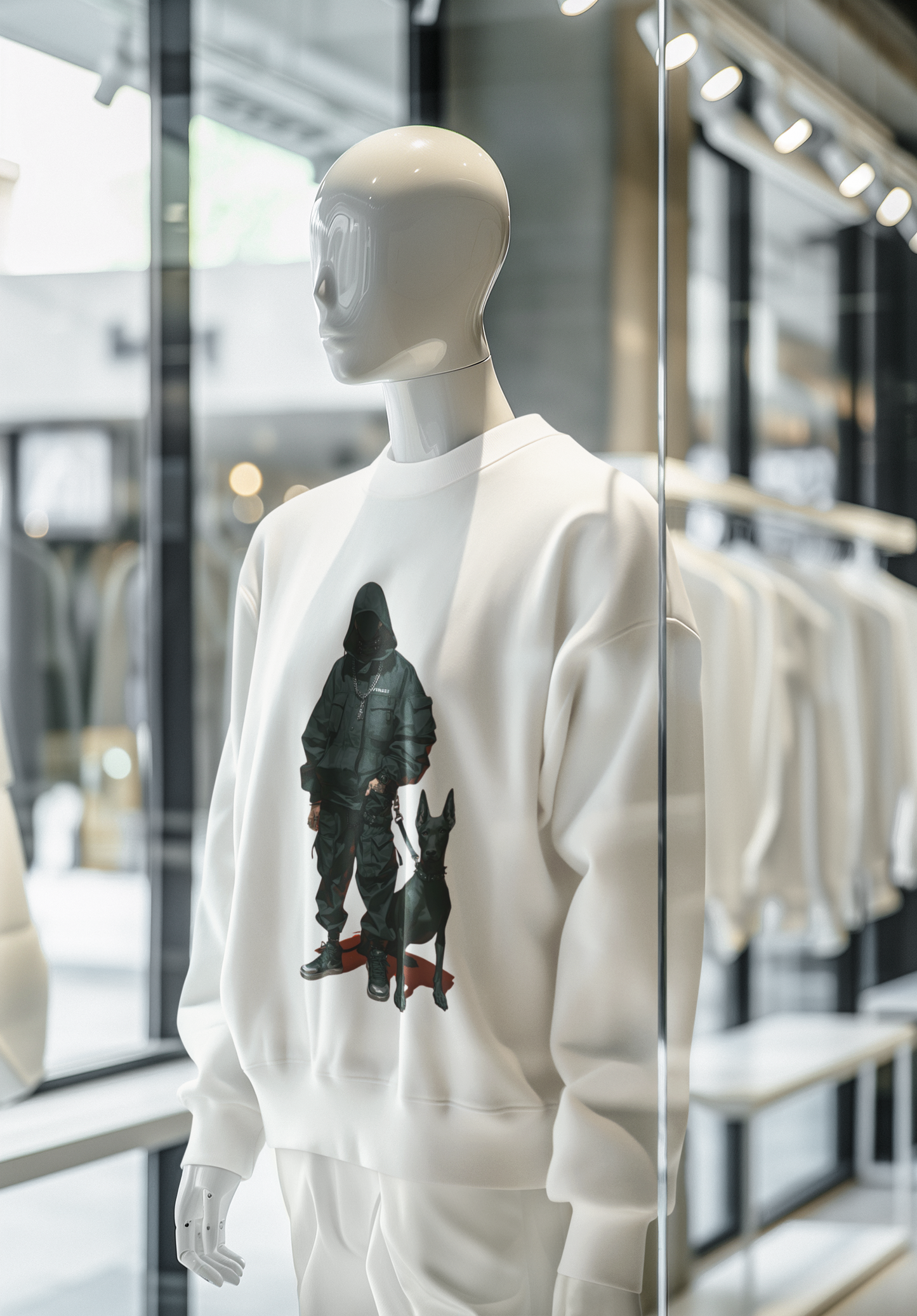 GANGMEN Sweatshirt White
