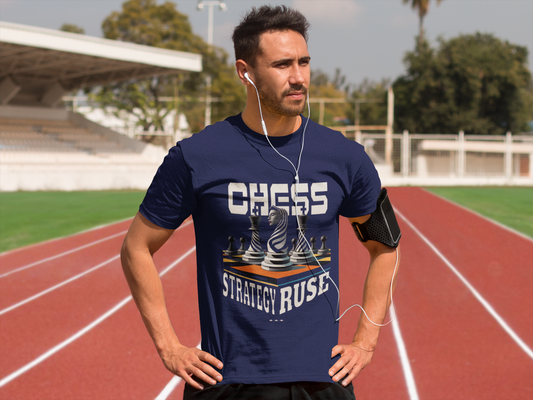 Chess Classic Crew T-Shirt Royal Blue
