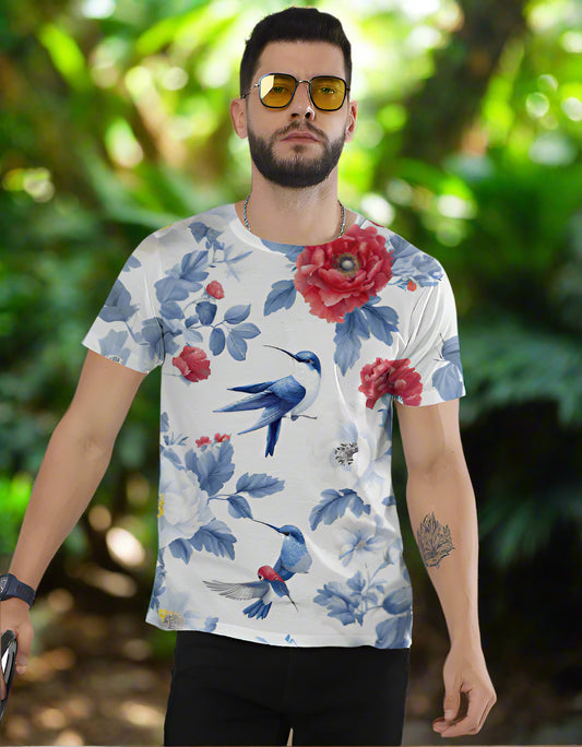 Bird print T-Shirt Bird Print