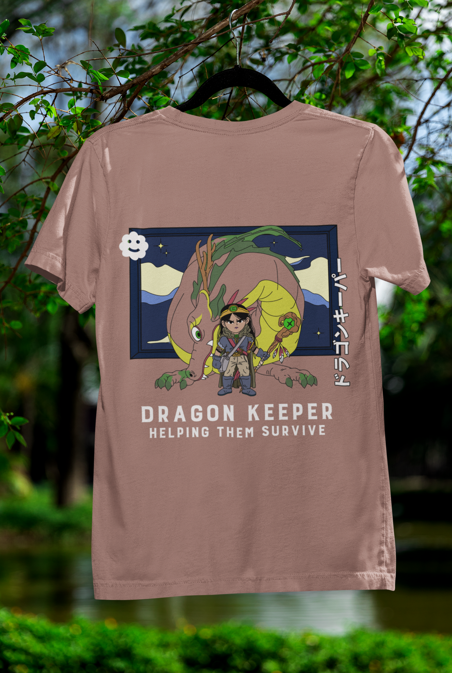 Dragon keeper Crew T-Shirt Mushroom