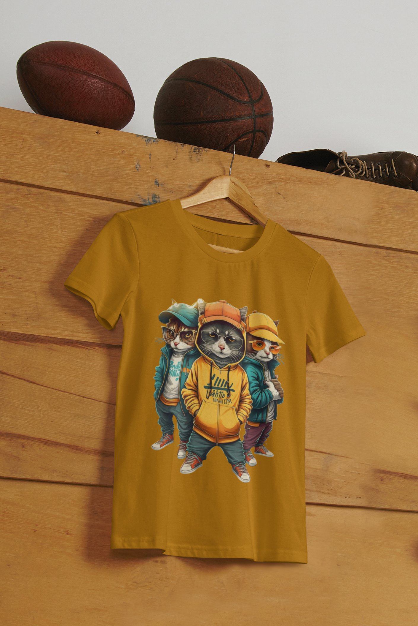 Tom Classic Crew T-Shirt Mustard Yellow