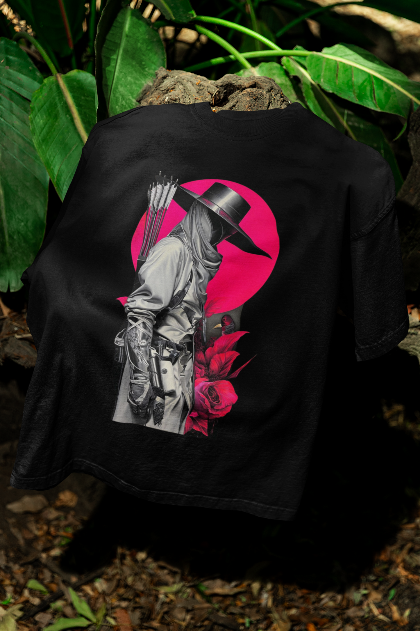 Spy Oversized Classic T-Shirt Black