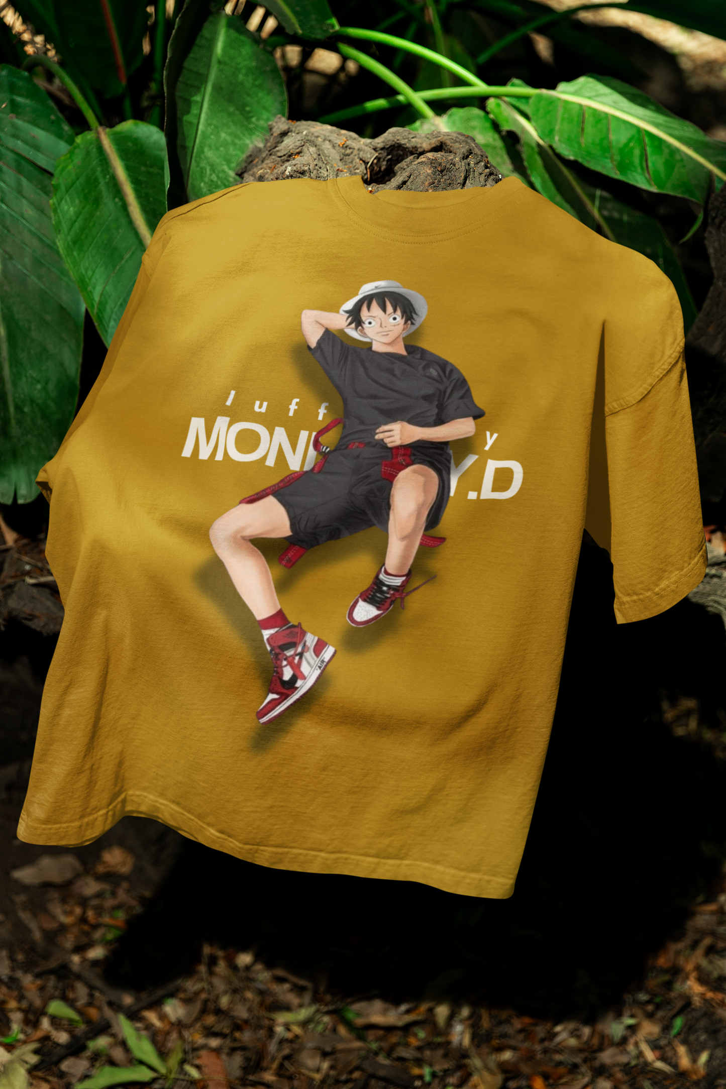 Luffy Classic T-Shirt Golden Yellow