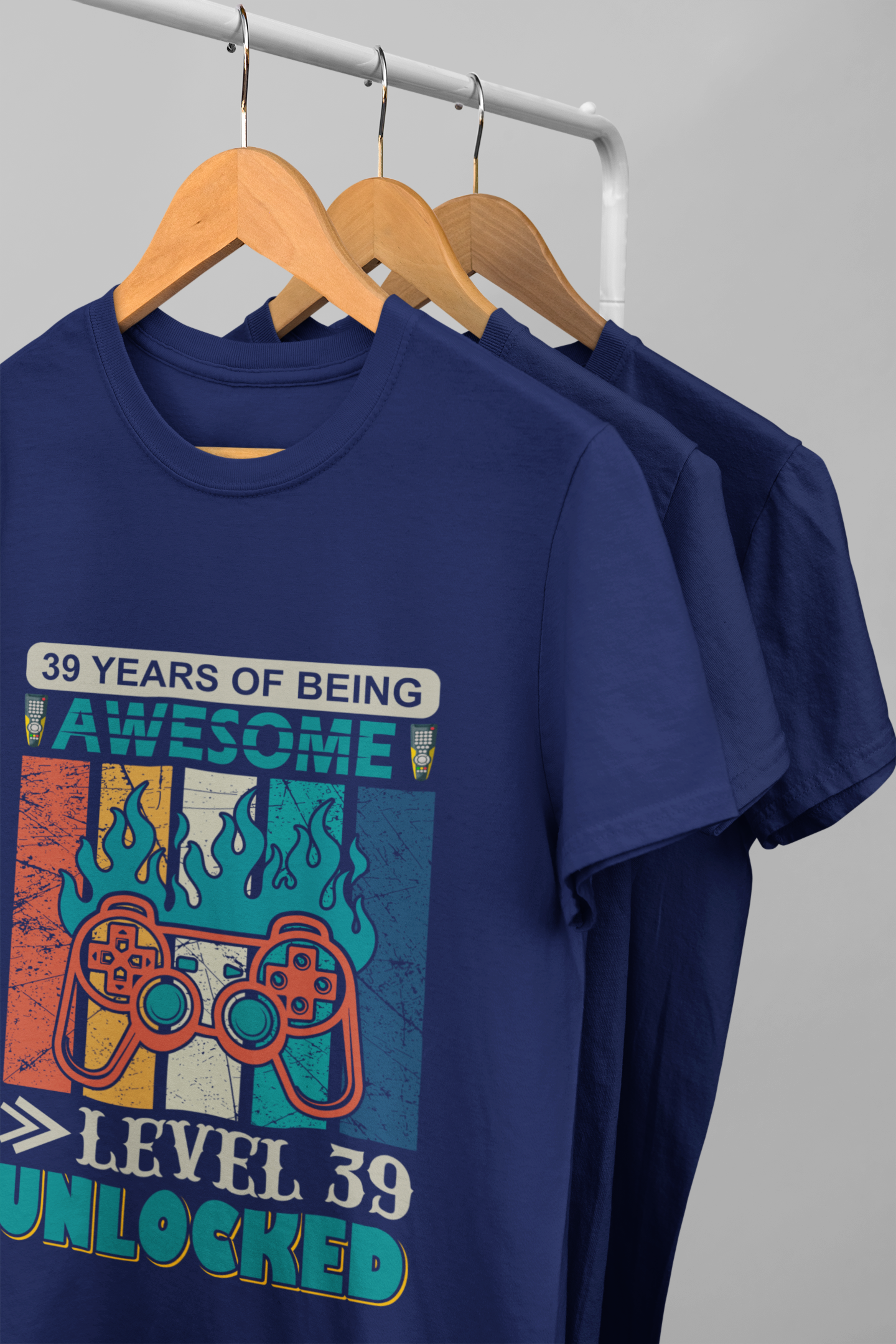 Level 39 Classic Crew T-Shirt Royal Blue
