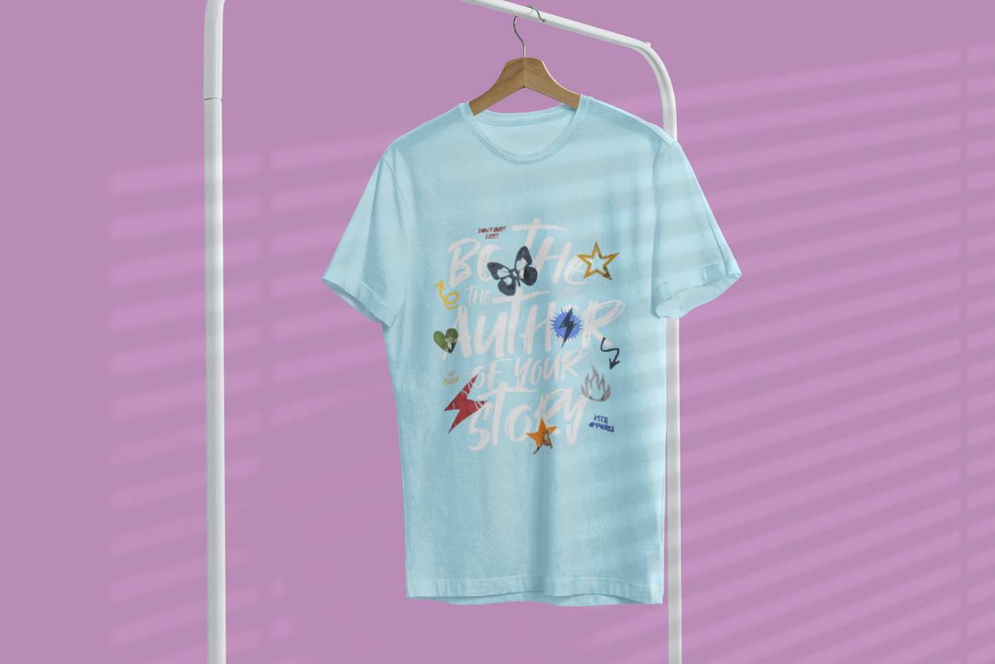 Story Classic Crew T-Shirt Baby Blue