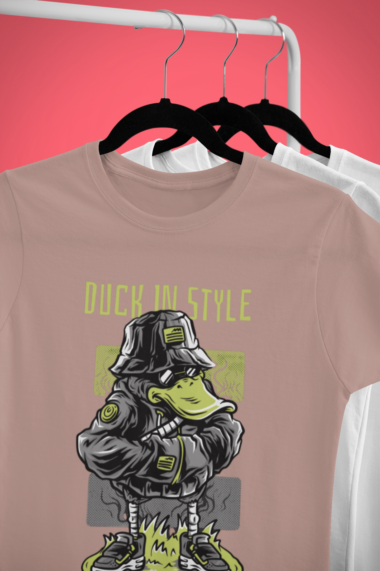 Duch in Style Classic Crew T-Shirt Mushroom