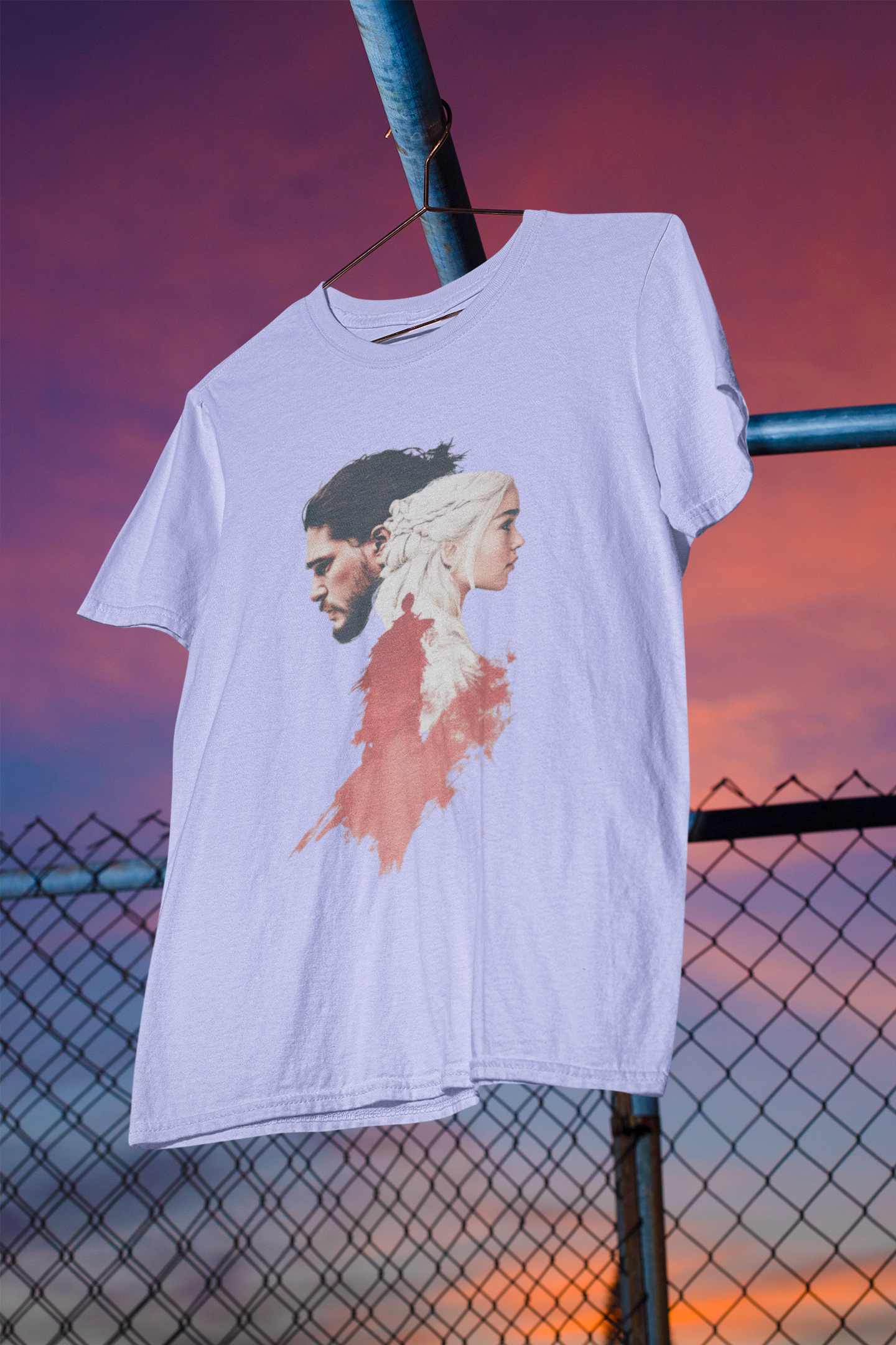 GOT Oversized Standard T-Shirt Lavender