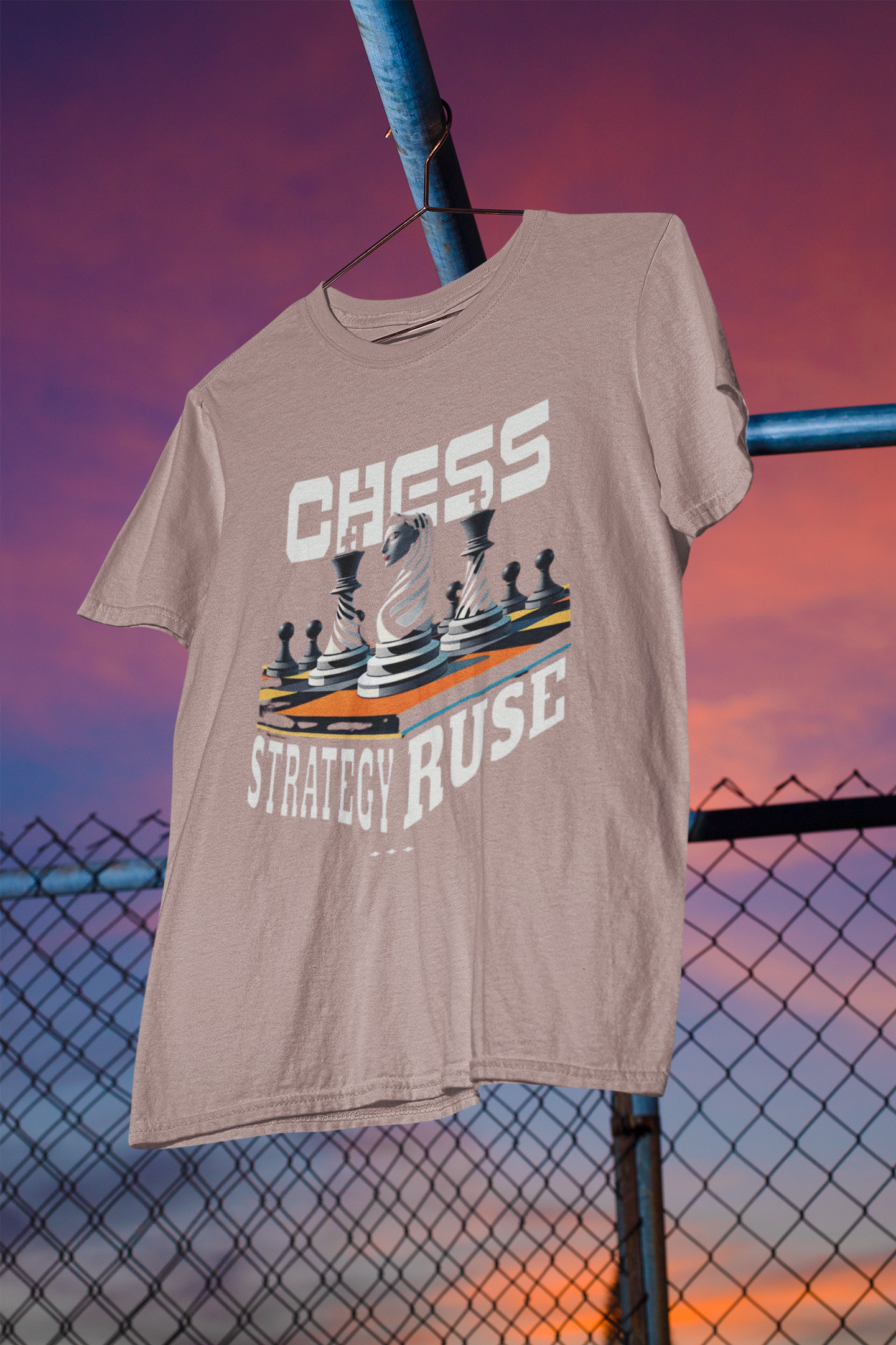 Chess Classic Crew T-Shirt Mushroom