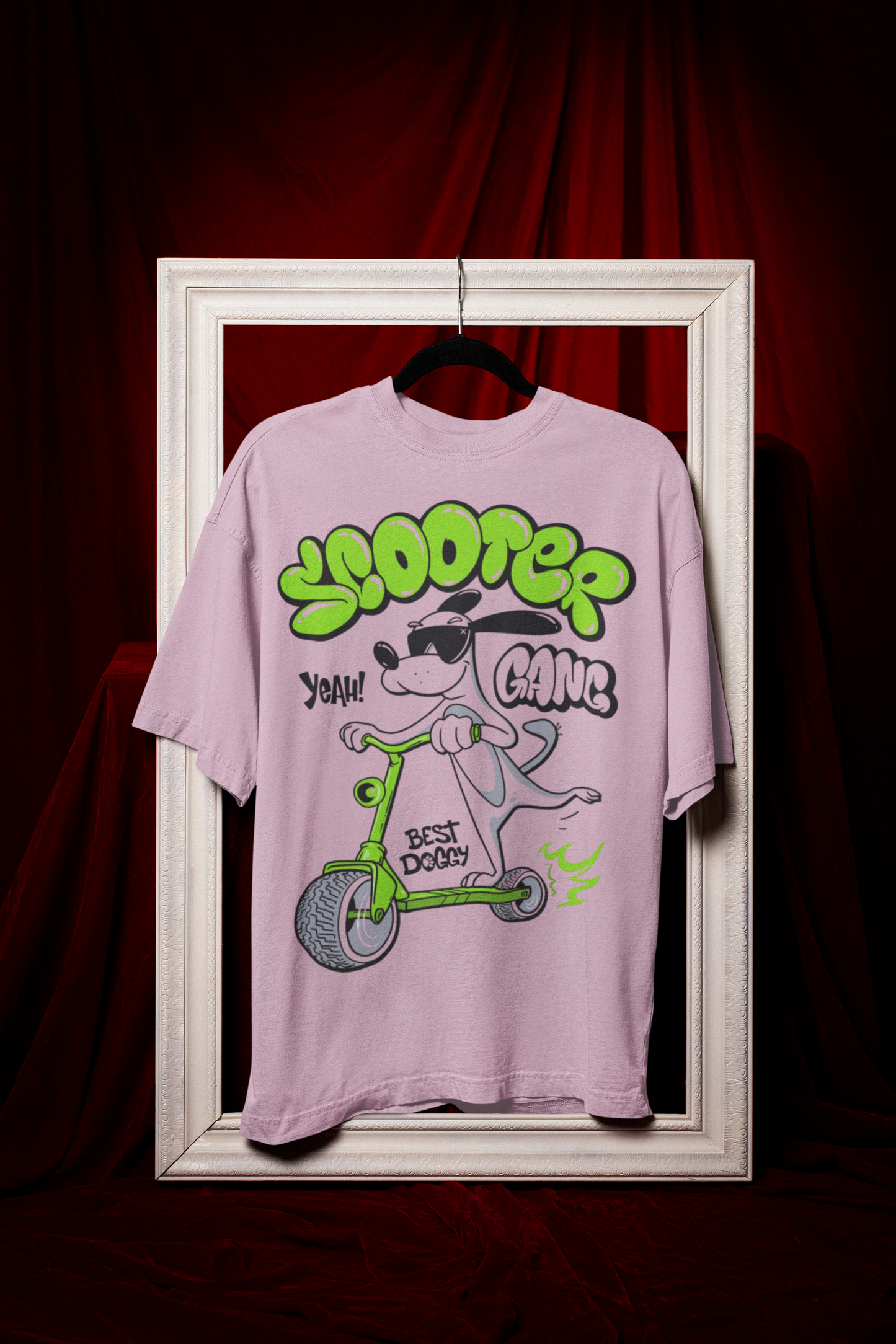 BASIC Oversized Classic T-Shirt Light Baby Pink