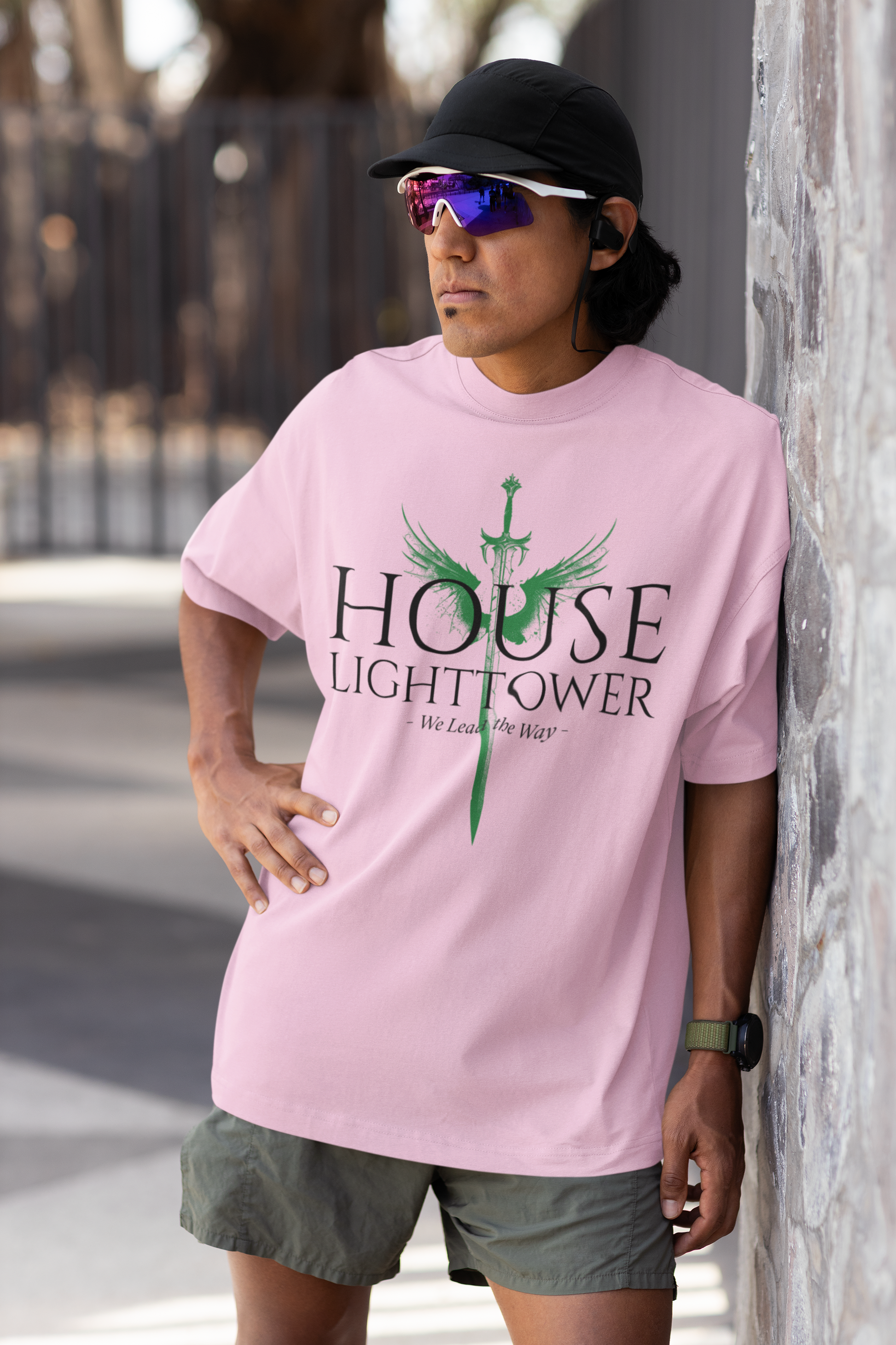 House Oversized Classic T-Shirt Light Baby Pink