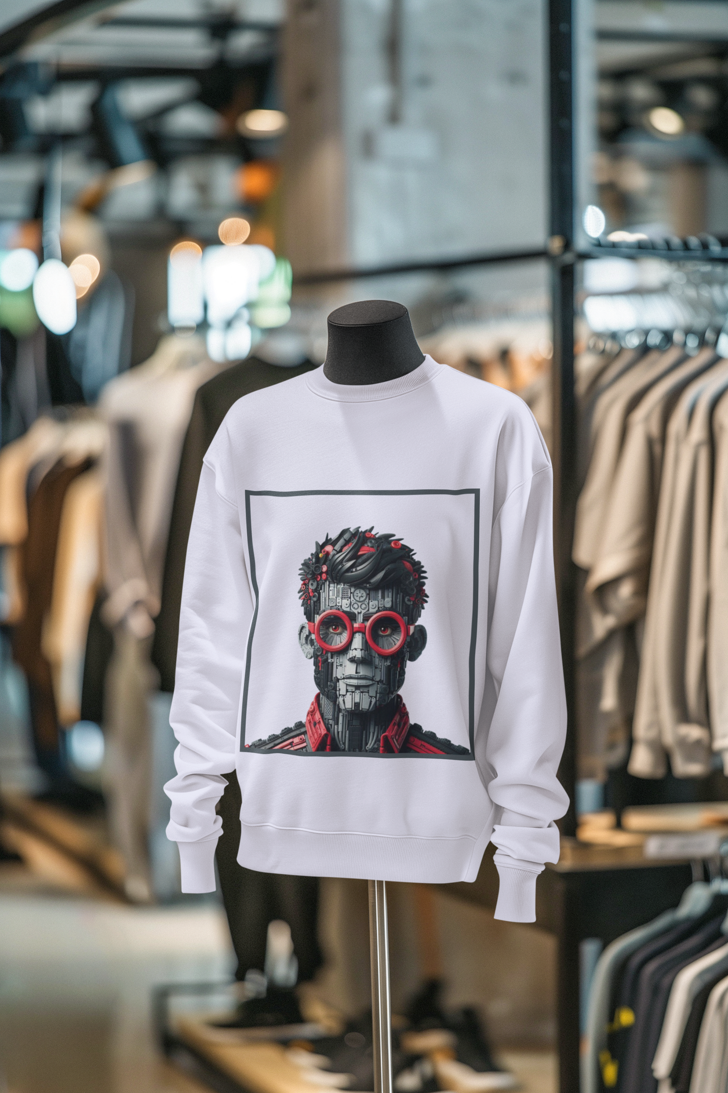 ROBO MEN Sweatshirt Lavender