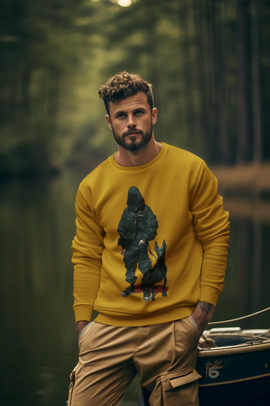 GANGMEN Sweatshirt Mustard Yellow