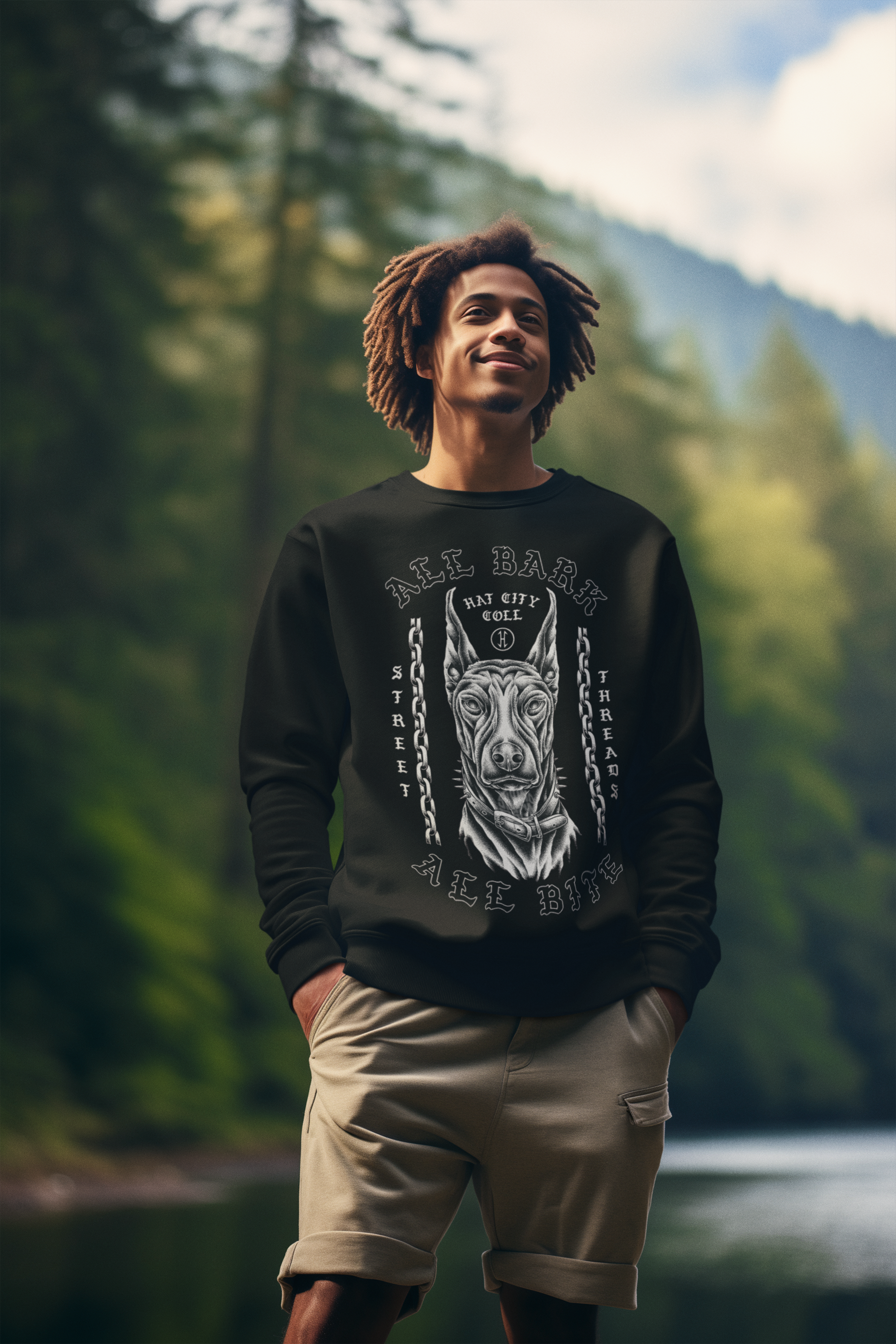 all BARK Sweatshirt Black