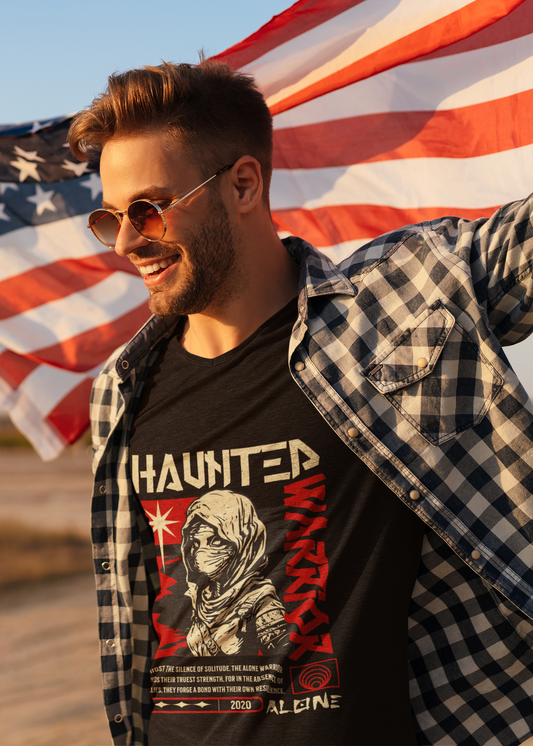 haunted Stretch T-shirt Black 2XL