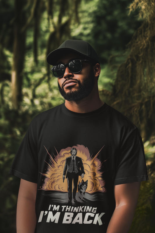 I m Back Classic Crew T-Shirt Black