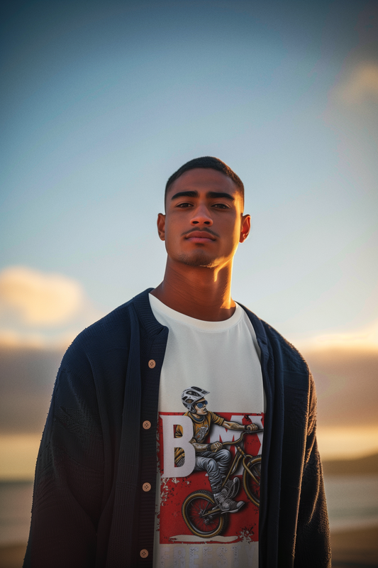 Free Style Classic Crew T-Shirt Beige