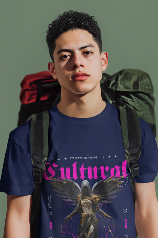 Cultural Classic Crew T-Shirt Royal Blue