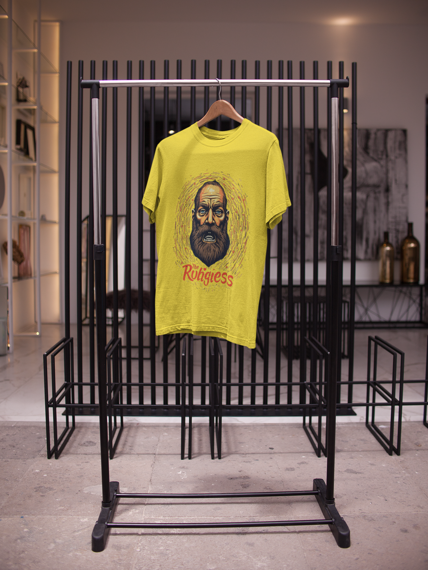 Ruhgiess Classic Crew T-Shirt New Yellow
